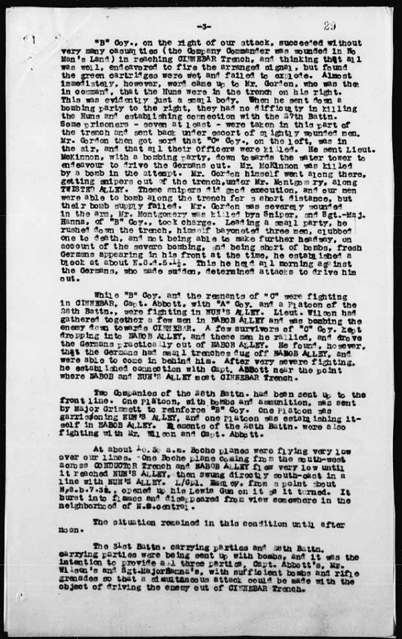 Description détaillée des événements qui ont valu à Hanna la Croix de Victoria.